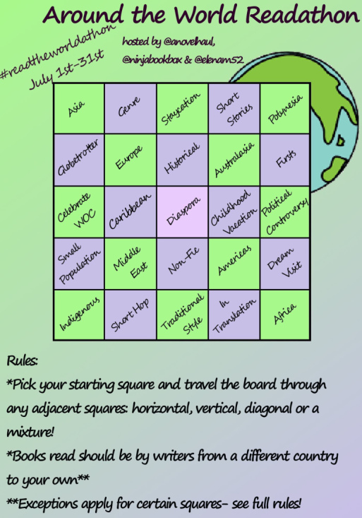 around-the-worldathon-bingo-card
